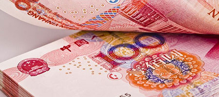 В китайском юане сохраняется опережающая динамика роста