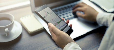 Чат с трейдерами в приложении ATON Line